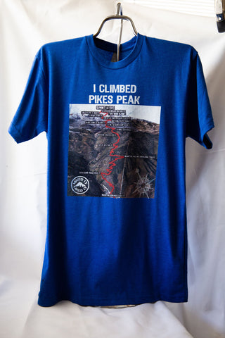 Climb Pikes Peak Triblend Tee