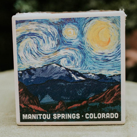 Coaster Starry Night