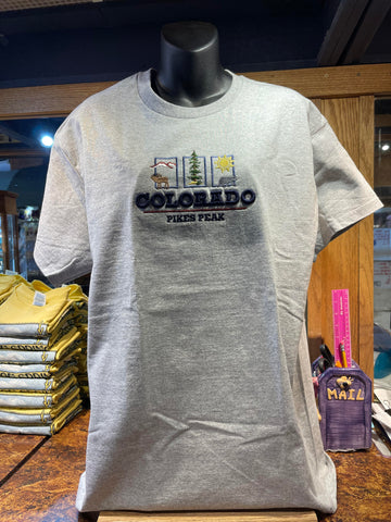 Emb Box Mtns Shirt